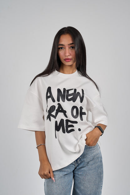 Era white boxy-t-shirt