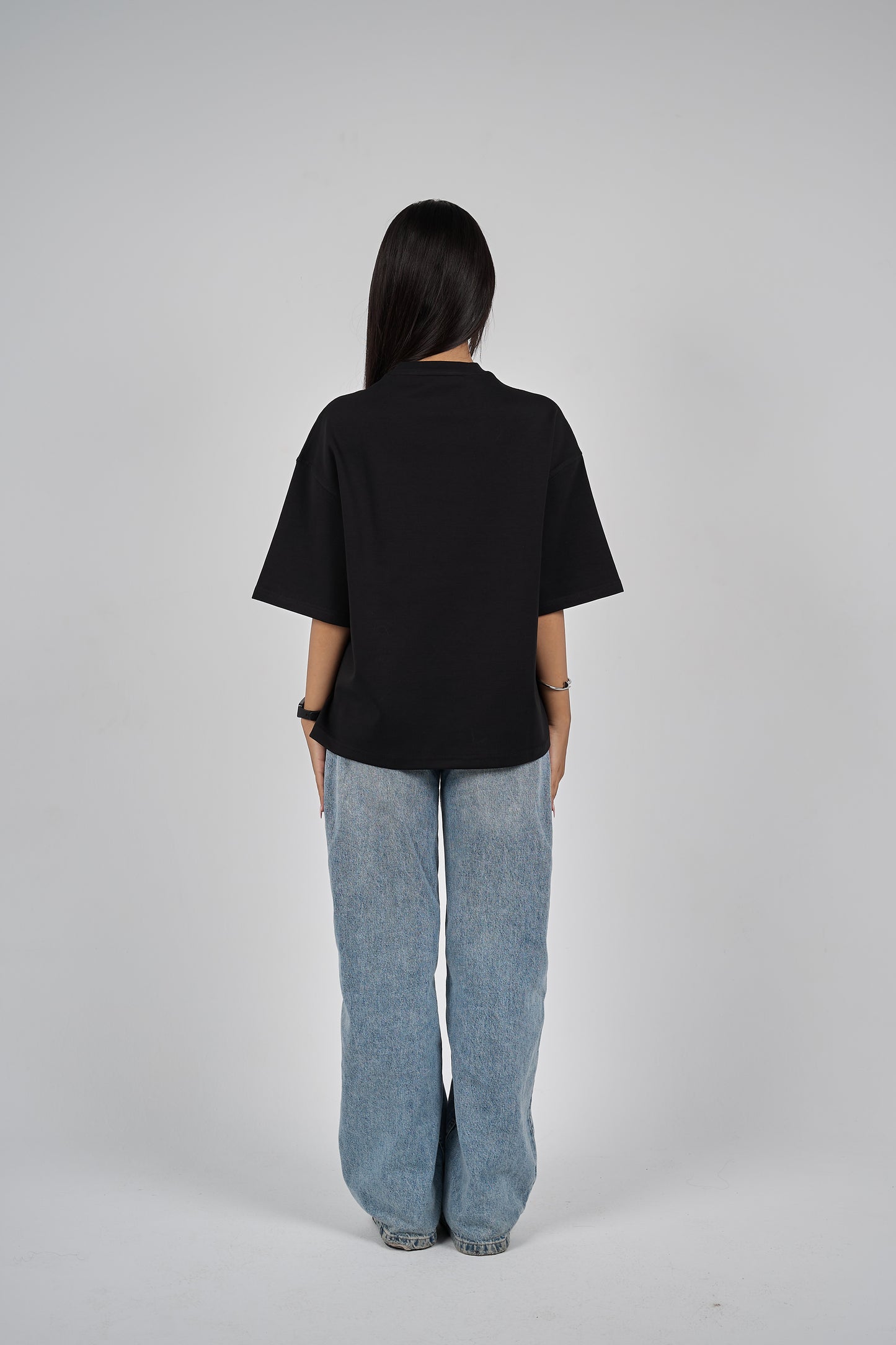 Need Money black 
boxy-t-shirt
