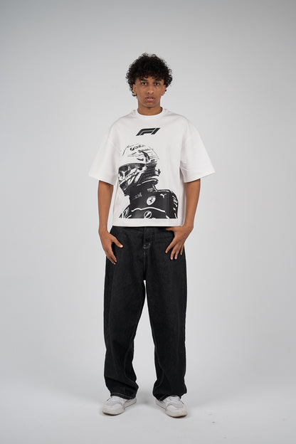 Champion 44 white boxy-t-shirt