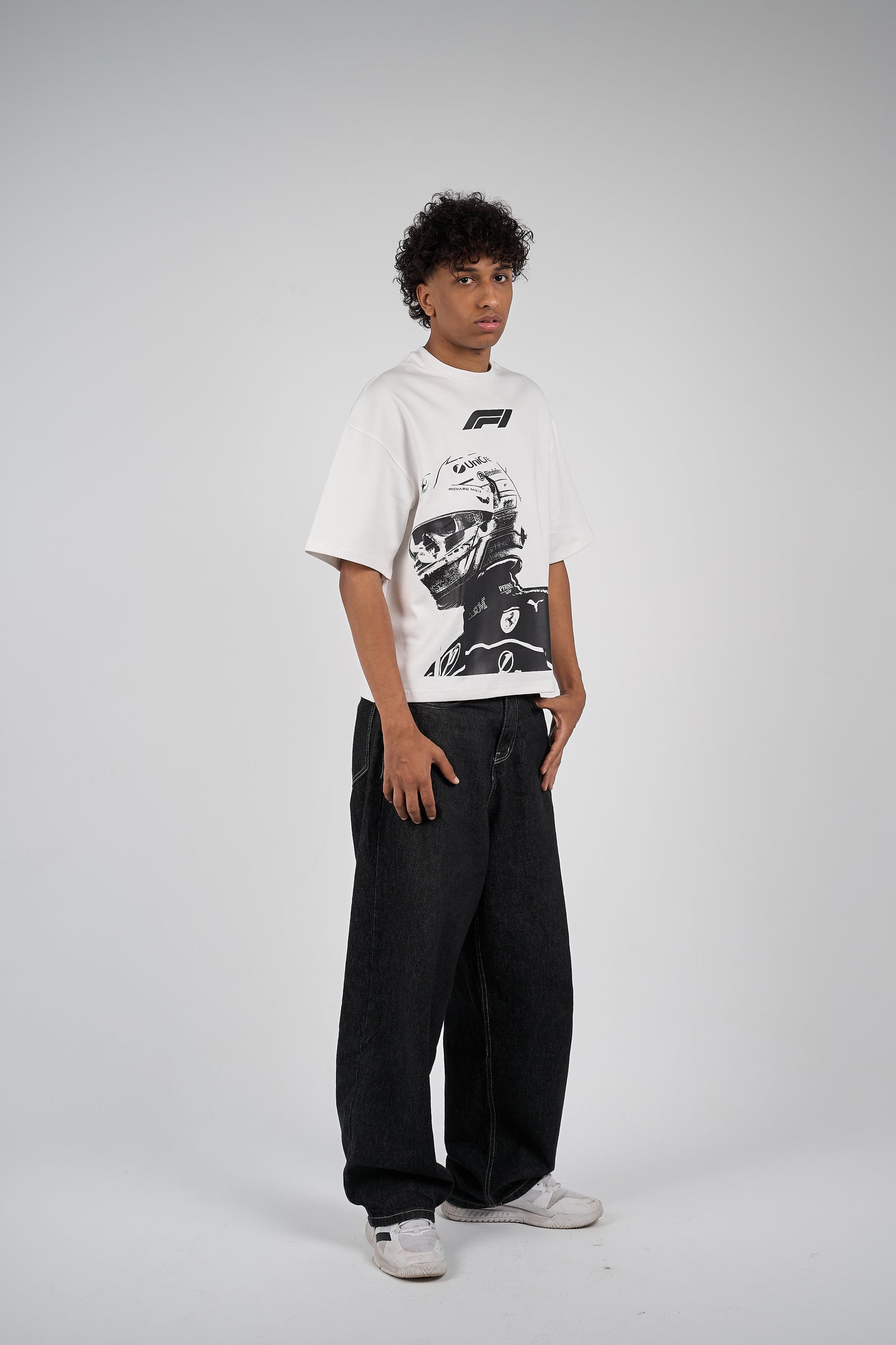 Champion 44 white boxy-t-shirt