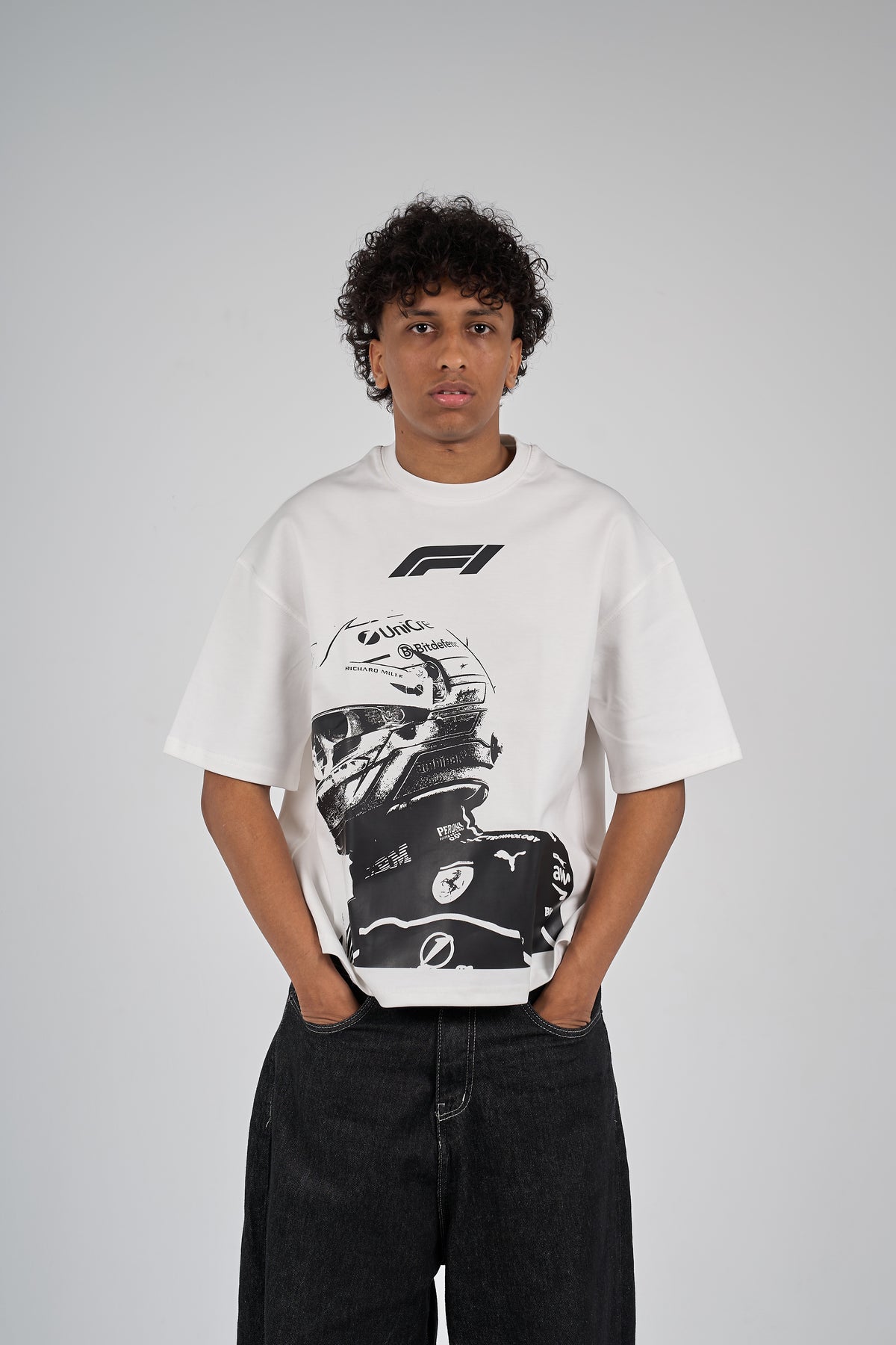 Champion 44 white boxy-t-shirt