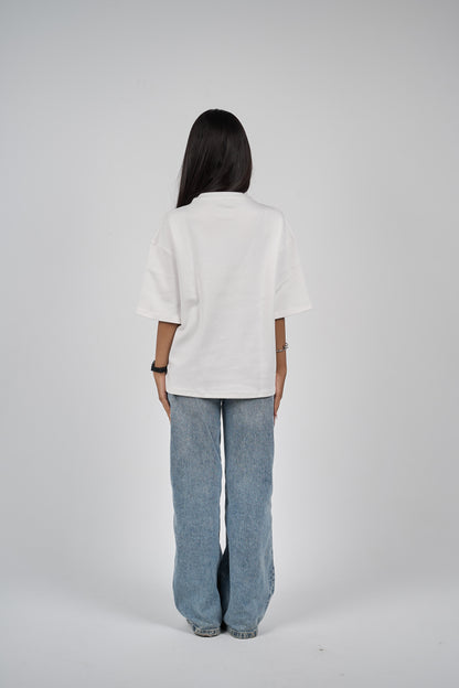 Champion 44 white boxy-t-shirt