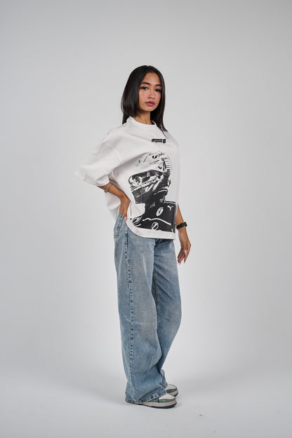 Champion 44 white boxy-t-shirt