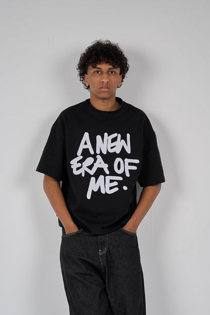 Era black boxy-t-shirt