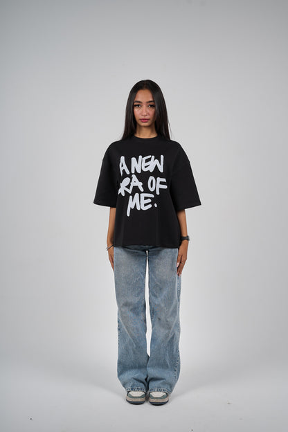 Era black boxy-t-shirt