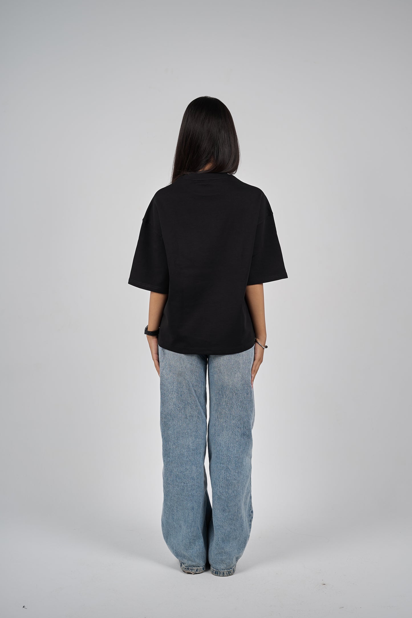 Era black boxy-t-shirt